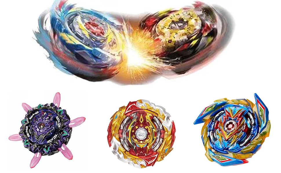 BattlingTopsBurst-SuperkingSpinning-Tops-Set-RightCustom-Launcher-LR-Left-Right-SpinGyroscope-Gyro-N-lrm001